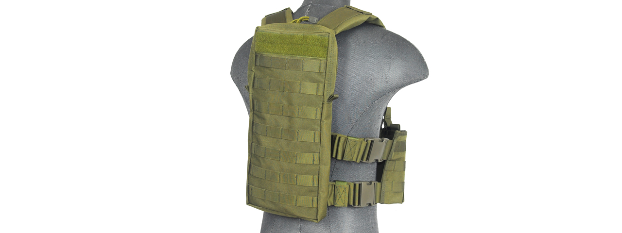 CA-316G DZN MAG HARNESS w/REAR HYDRATION COMPARTMENT (OD GREEN) - Click Image to Close