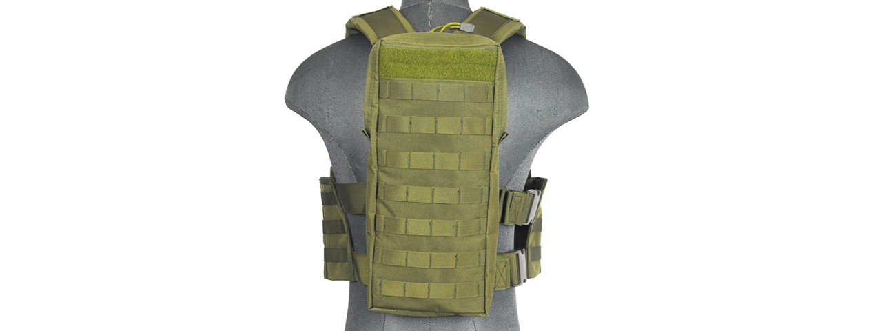 CA-316G DZN MAG HARNESS w/REAR HYDRATION COMPARTMENT (OD GREEN) - Click Image to Close