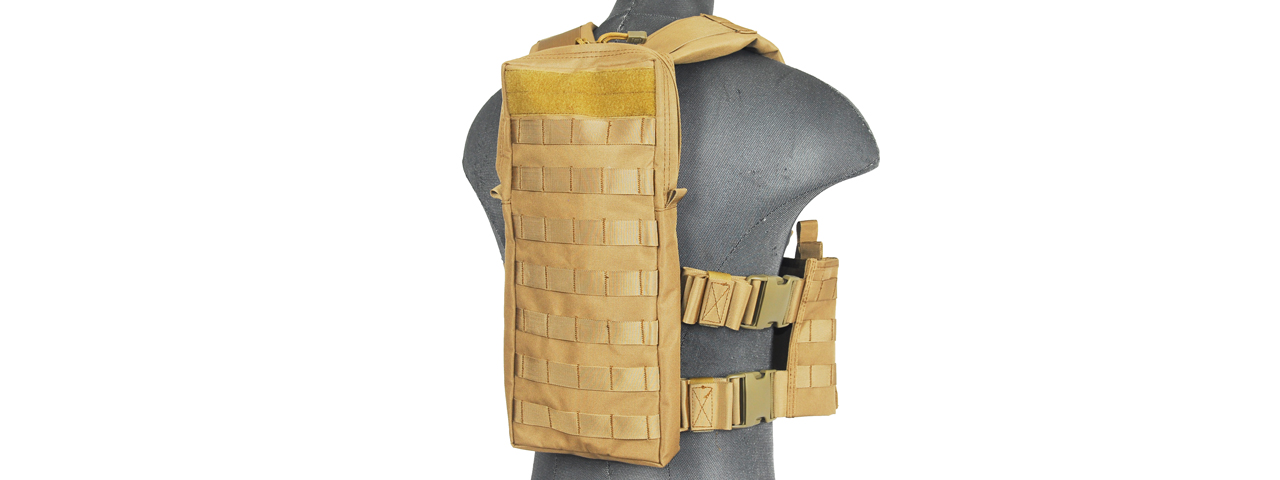 CA-316T DZN MAG HARNESS w/REAR HYDRATION COMPARTMENT (TAN) - Click Image to Close