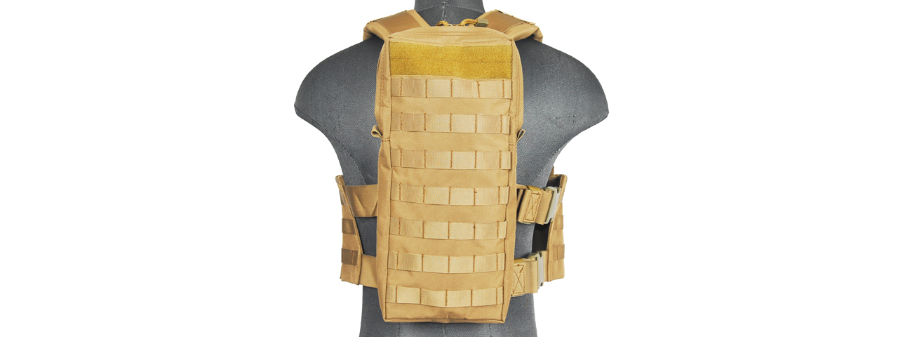 CA-316T DZN MAG HARNESS w/REAR HYDRATION COMPARTMENT (TAN)