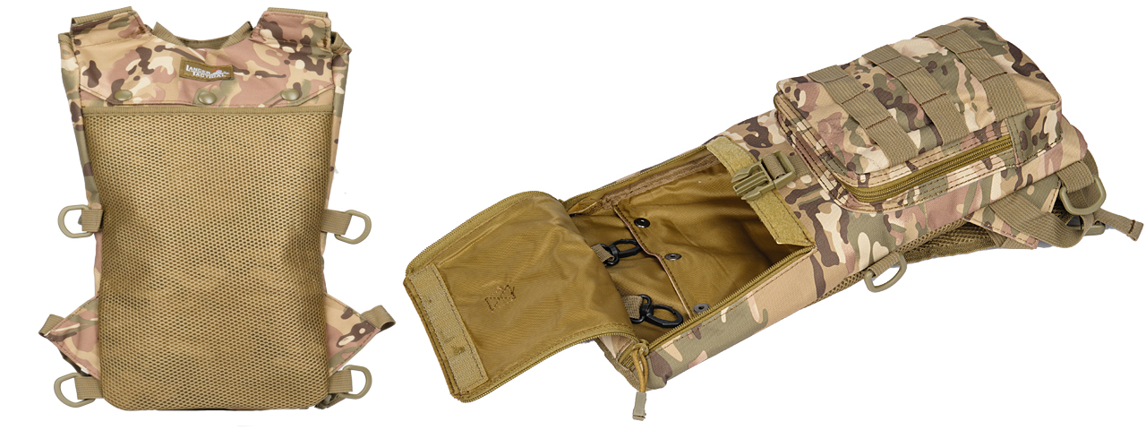 Lancer Tactical CA-321C Light Weight Hydration Pack in Camo - Click Image to Close