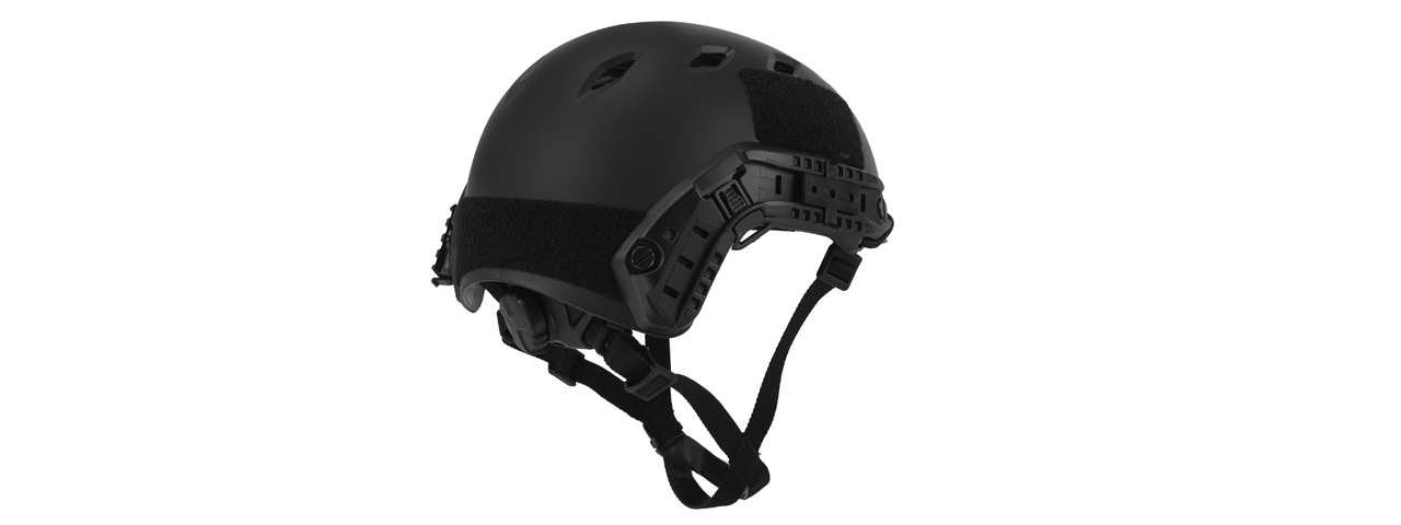 CA-334B ACH BASE JUMP HELMET (COLOR: BLACK) (LRG/XL)