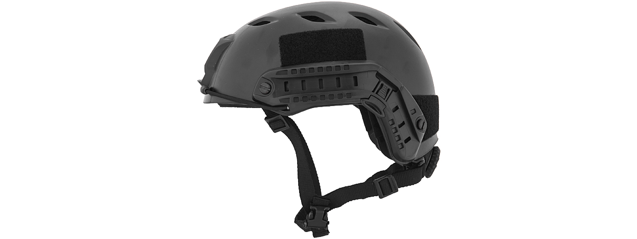 HELMET "BJ" TYPE (COLOR: BLACK) SIZE: MED/LG