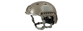 HELMET "BJ" TYPE (COLOR: FOLIAGE GREEN) SIZE: MED/LG