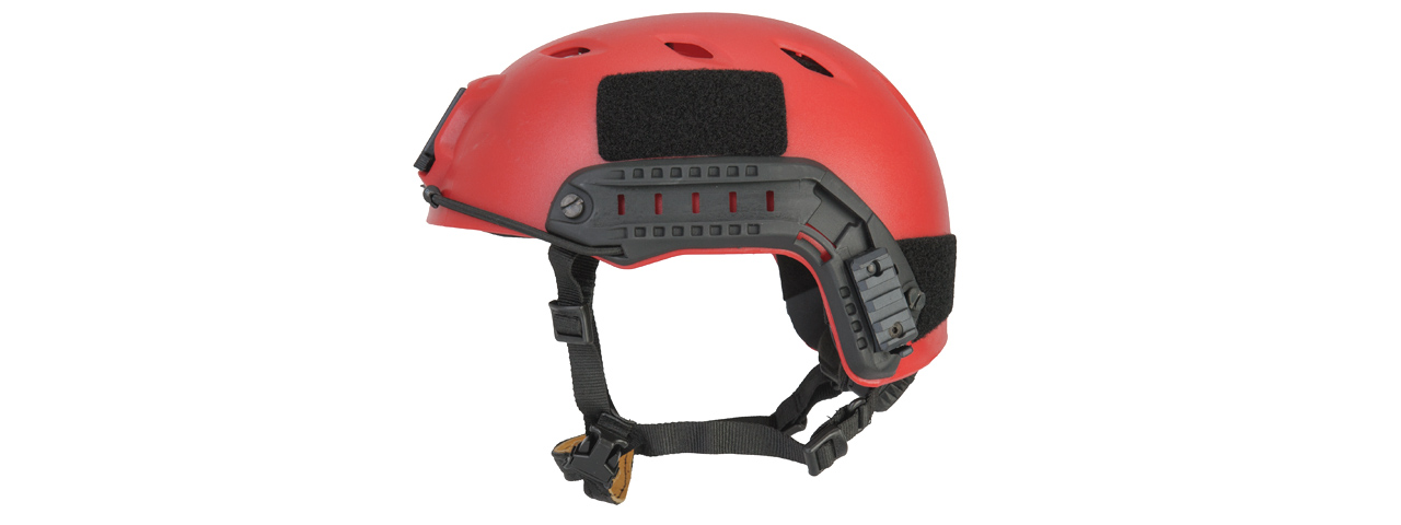 CA-334R ACH BASE JUMP HELMET (RED), L/XL - Click Image to Close