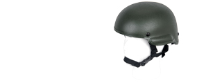 Lancer Tactical CA-336G MICH 2002 Helmet in OD
