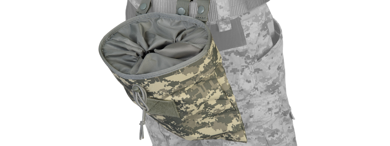 Lancer Tactical CA-341A Large Foldable Dump Pouch in ACU