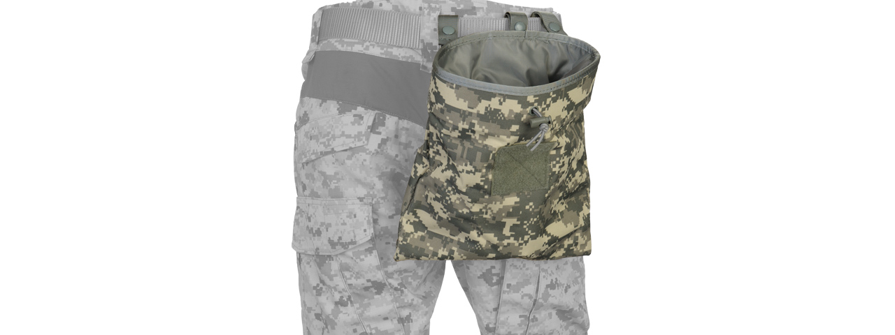 Lancer Tactical CA-341A Large Foldable Dump Pouch in ACU