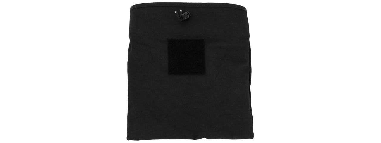 CA-341BN NYLON LARGE FOLDABLE DUMP POUCH (BK) - Click Image to Close