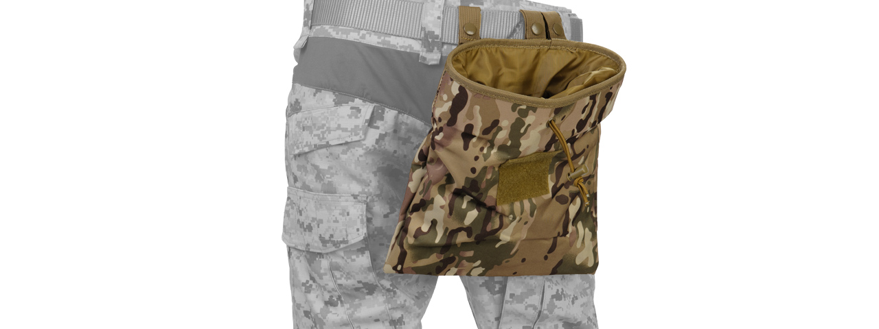 Lancer Tactical CA-341C Large Foldable Dump Pouch in Camo