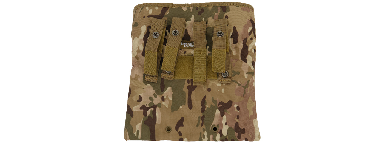Lancer Tactical CA-341C Large Foldable Dump Pouch in Camo - Click Image to Close
