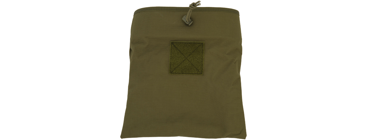 Lancer Tactical CA-341G Large Foldable Dump Pouch in OD - Click Image to Close