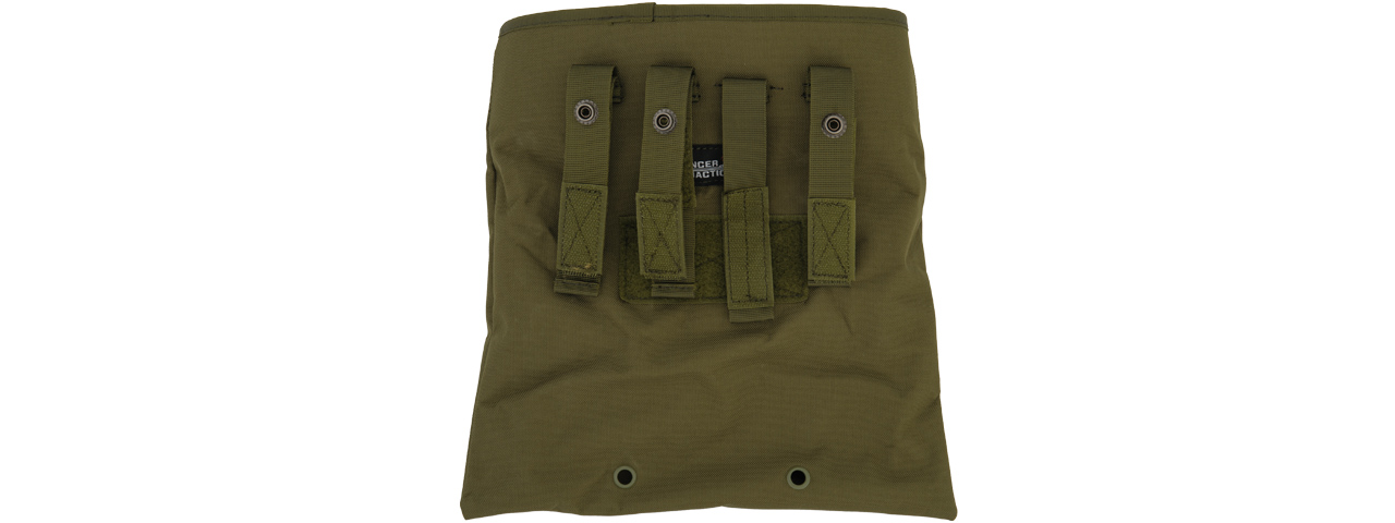 CA-341GN NYLON LARGE FOLDABLE DUMP POUCH (OD) - Click Image to Close