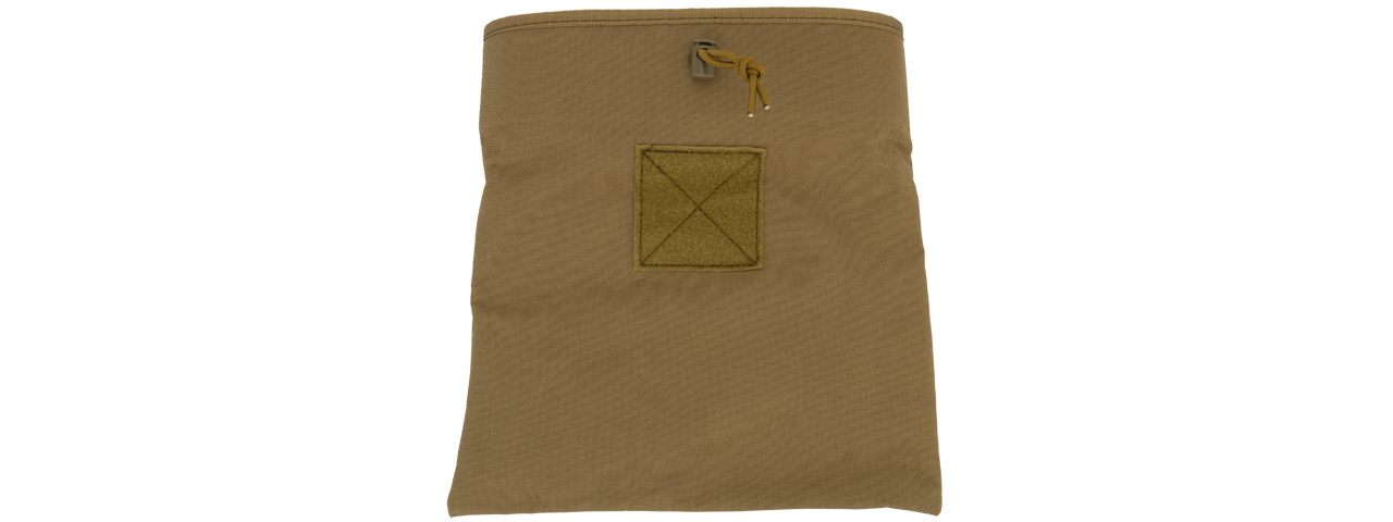 Lancer Tactical CA-341T Large Foldable Dump Pouch in Tan - Click Image to Close