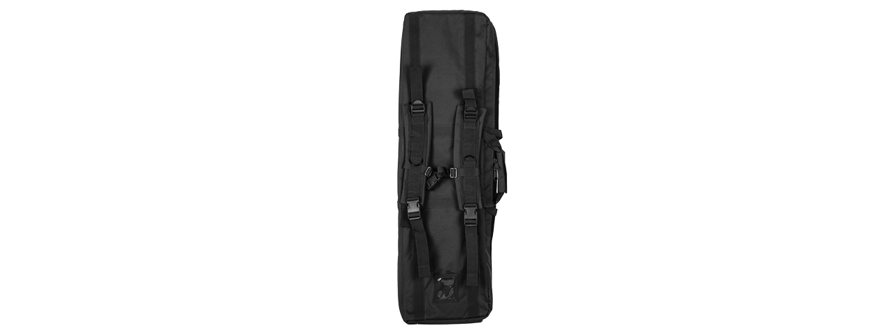 CA-343B2 MOLLE 42" DOUBLE GUN BAG (COLOR: BLACK) - Click Image to Close