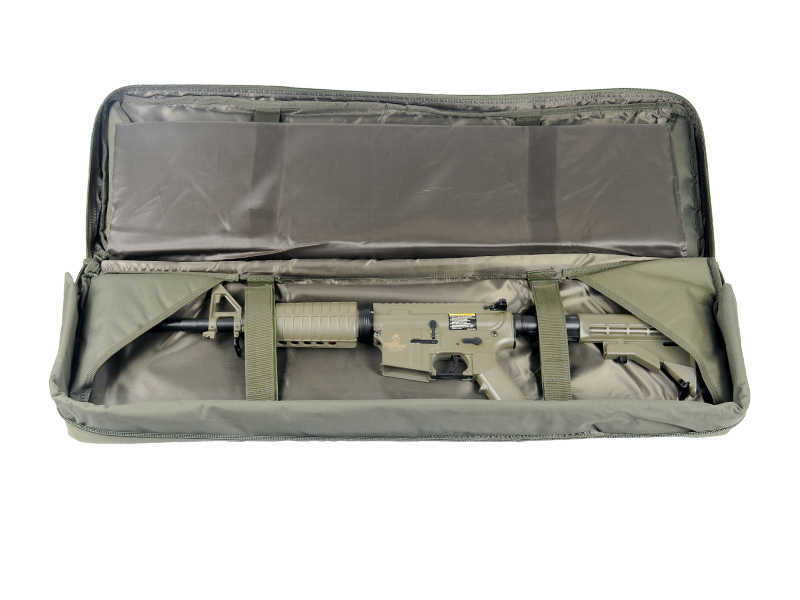 CA-345G MOLLE 36" DOUBLE GUN BAG (COLOR: OD GREEN) - Click Image to Close