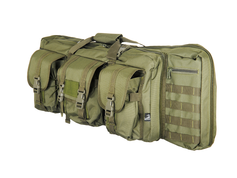 CA-345G MOLLE 36" DOUBLE GUN BAG (COLOR: OD GREEN) - Click Image to Close