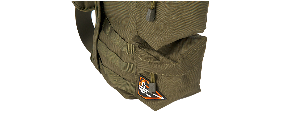 CA-351G TACTICAL SHOULDER "GO PACK" (OD) - Click Image to Close