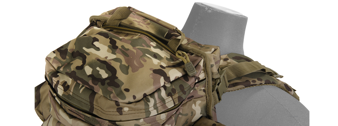 Lancer Tactical CA-356C Rifle Backpack, Camo - Click Image to Close