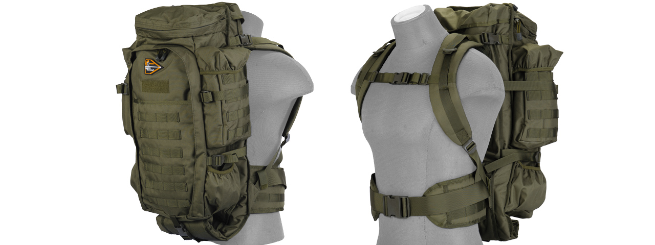 Lancer Tactical CA-356GN Rifle Backpack (OD Green)