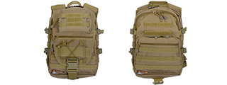 Lancer Tactical CA-357T Tactical Laptop Backpack, Tan