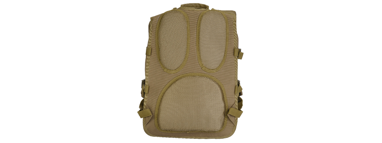 Lancer Tactical CA-357T Tactical Laptop Backpack, Tan