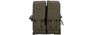 CA-358GN DUAL M4/M16/AK74 MAGAZINE POUCH (OD)