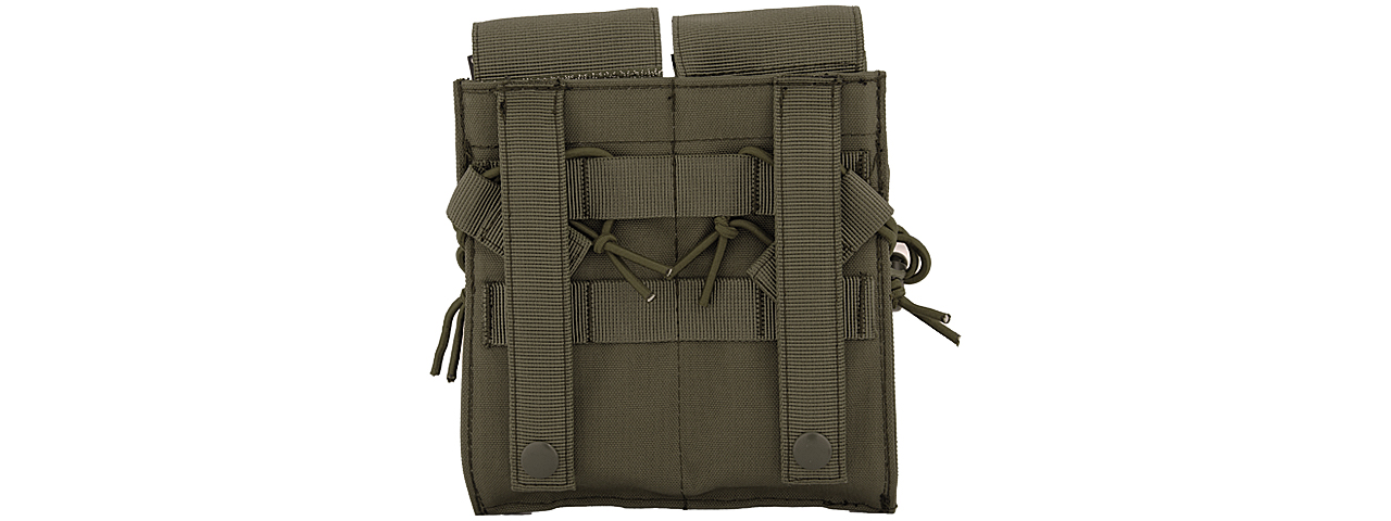 CA-358GN DUAL M4/M16/AK74 MAGAZINE POUCH (OD)