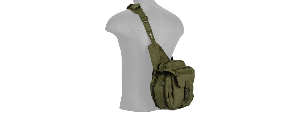 CA-366G TACTICAL MESSENGER BAG (OD GREEN)