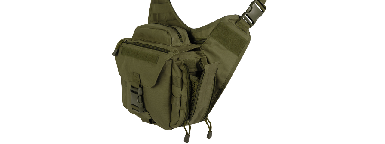 CA-366G TACTICAL MESSENGER BAG (OD GREEN)