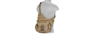 CA-366T TACTICAL MESSENGER BAG (TAN)