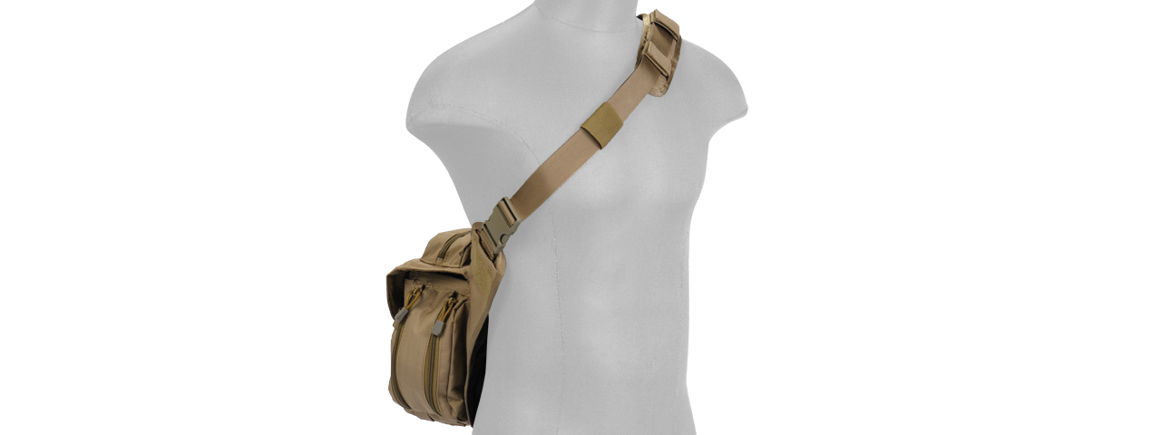 CA-366T TACTICAL MESSENGER BAG (TAN)