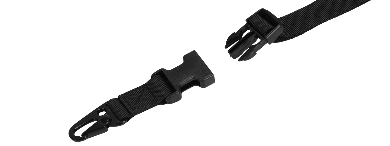 CA-367B 2 POINT PADDED RIFLE SLING (COLOR: BLACK)