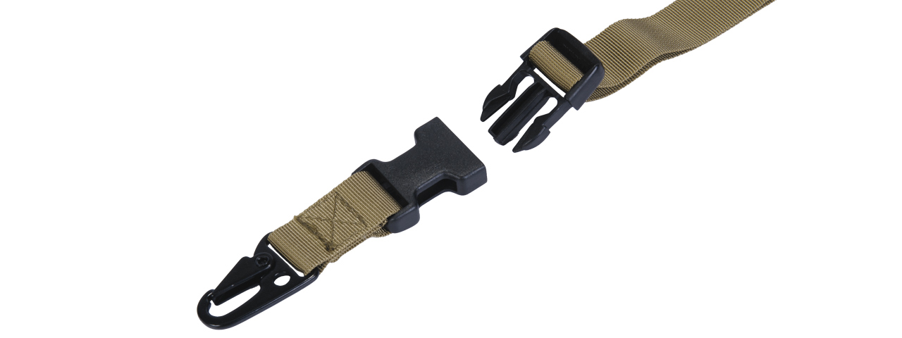 CA-367C 2 POINT PADDED RIFLE SLING [1000D NYLON] (CAMO) - Click Image to Close