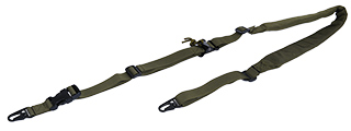 CA-367G 2 POINT PADDED RIFLE SLING (OD)