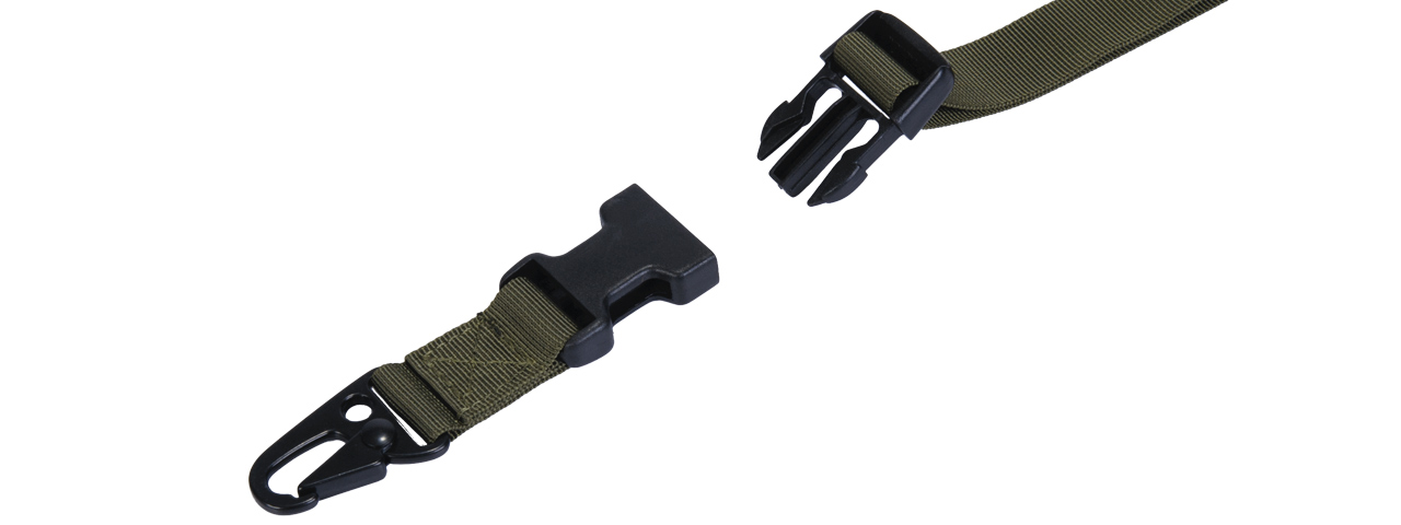 CA-367G 2 POINT PADDED RIFLE SLING (OD) - Click Image to Close