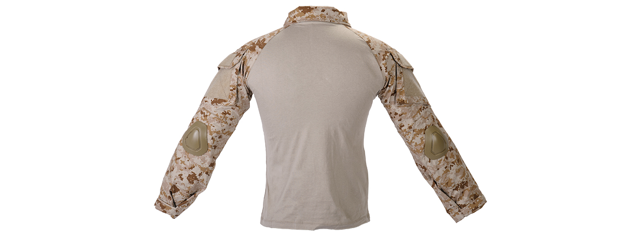 CA-370XS COMBAT UNIFORM BDU SHIRT (COLOR: DESERT DIGITAL) SIZE: X-SMALL - Click Image to Close