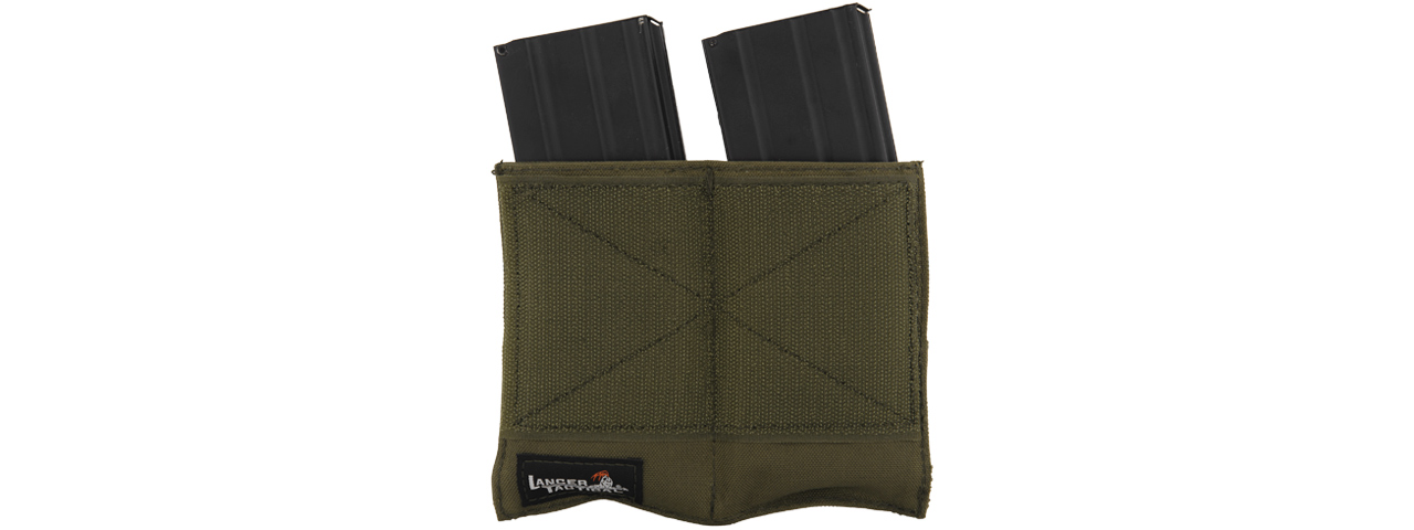 CA-374G DUAL INNER MAG POUCH FOR CA-313B (OD GREEN) - Click Image to Close