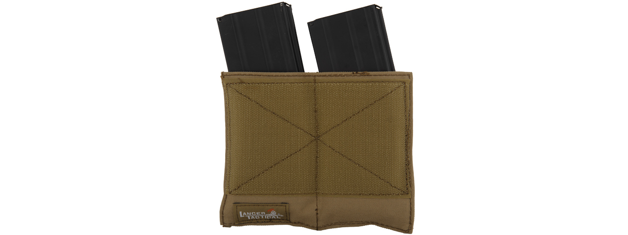 CA-374T DUAL INNER MAG POUCH FOR CA-313B (TAN) - Click Image to Close