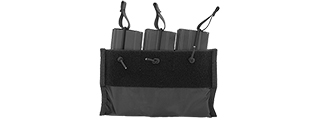 CA-376B TRIPLE INNER MAGAZINE POUCH FOR CA-311B (BLACK)