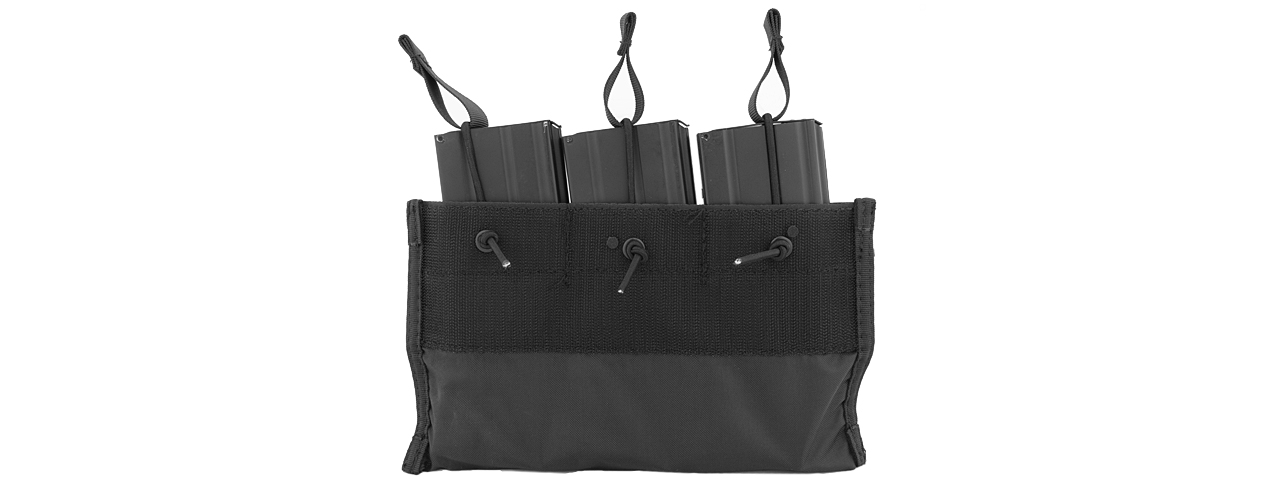 CA-376B TRIPLE INNER MAGAZINE POUCH FOR CA-311B (BLACK) - Click Image to Close