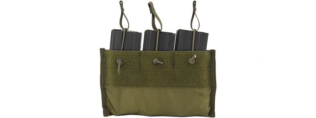 CA-376G TRIPLE INNER MAGAZINE POUCH FOR CA-311G (OD GREEN)