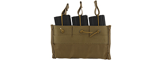 CA-376T TRIPLE INNER MAGAZINE POUCH FOR CA-311C/CA-311T (TAN)