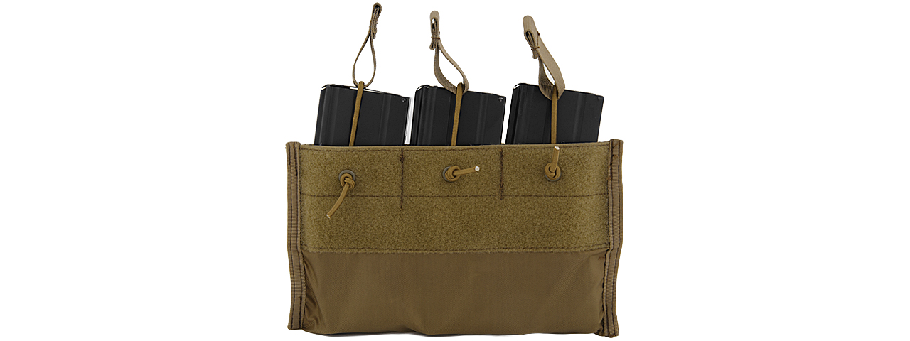 CA-376T TRIPLE INNER MAGAZINE POUCH FOR CA-311C/CA-311T (TAN)