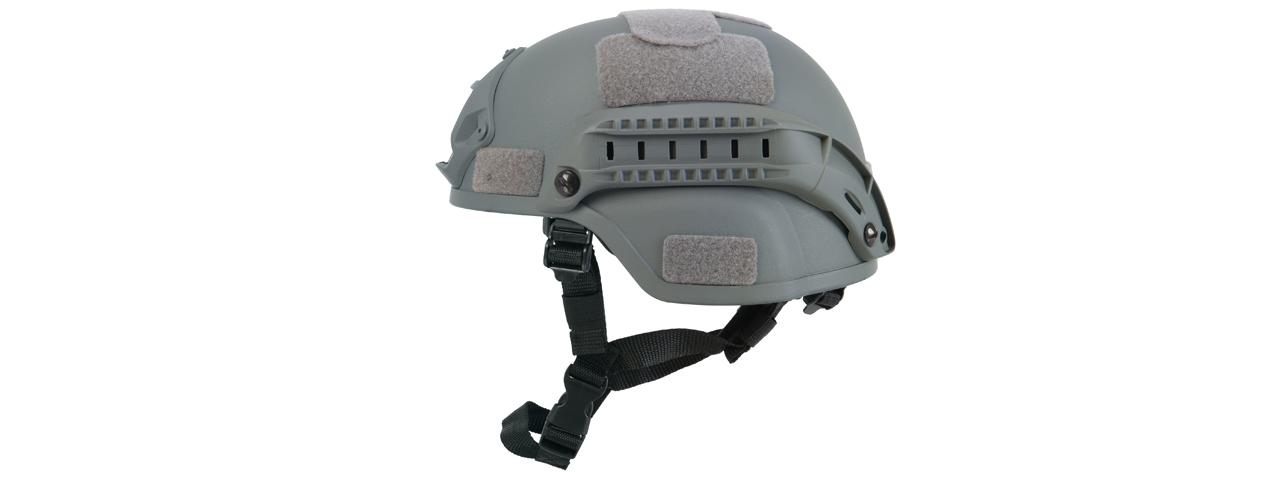 CA-380F MICH 2000 SF TYPE "PLASTIC" HELMET (GREEN)