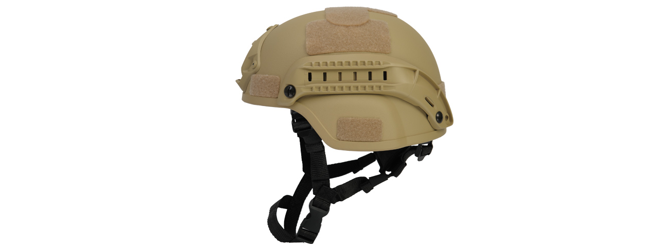 CA-380T MICH 2000 SF TYPE "PLASTIC" HELMET (TAN)