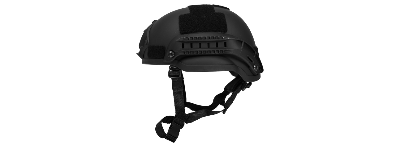 CA-381B MICH 2002 SF TYPE "PLASTIC" HELMET (BLACK) - Click Image to Close