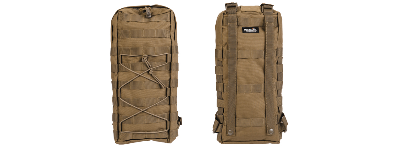 CA-384TN NYLON MOLLE ATTACHABLE HYDRATION BACKPACK (TAN)