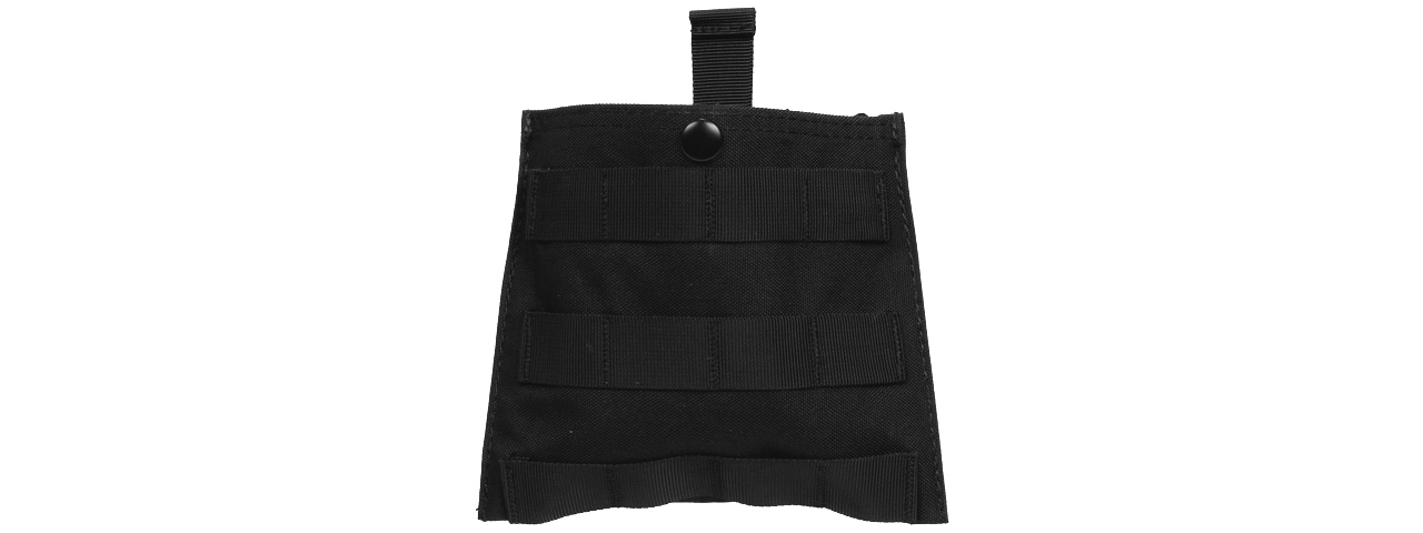 CA-389B MOLLE PLATFORM FOLD-AWAY NETTING DUMP POUCH (BLACK) - Click Image to Close