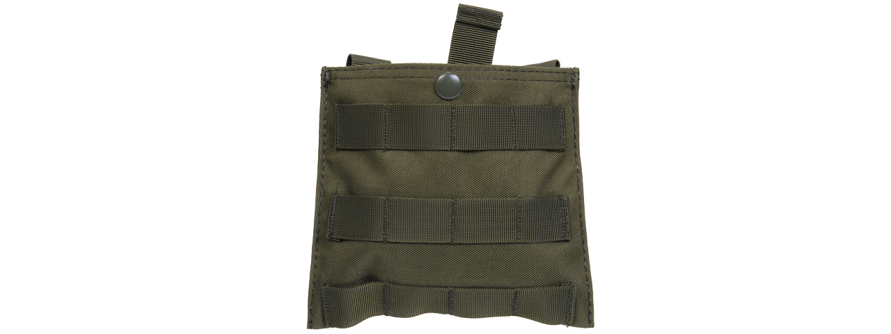 CA-389G MOLLE PLATFORM FOLD-AWAY NETTING DUMP POUCH (OD GREEN)